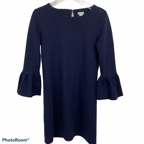 J Crew Factory Bell Sleeve Sheath Dress Size S - Picture 7 of 8